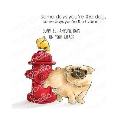 Stamping Bella - Cling Stamps - The Pug & The Hydrant